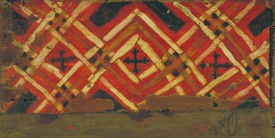 Ceiling Panel with Geometric Motifs by Unbekannt Unbekannt